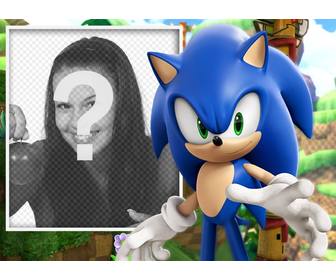 effetto foto sonic per personalizzare vostra foto preferita