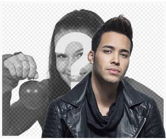 effetto foto il cantante prince royce per aggiungere tua foto