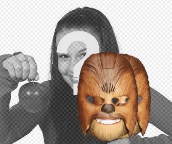 indossate le vostre foto chewbacca maschera questo libero effetto foto
