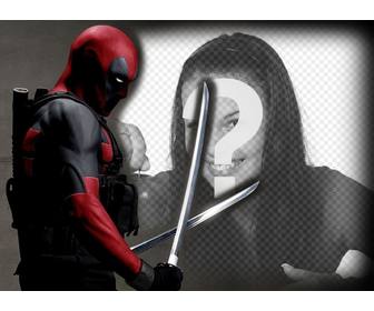 deadpool nelle foto questo effetto foto libero di modificarla