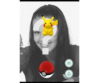 effetto foto pikachu di applicazione pokemon vai mettere tua foto