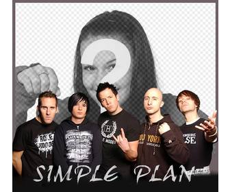 tua foto i membri simple plan band questo effetto