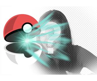 cattura i tuoi amici questa foto effetto di pokeball apertura