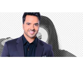 Fotomontaggio con Luis Fonsi