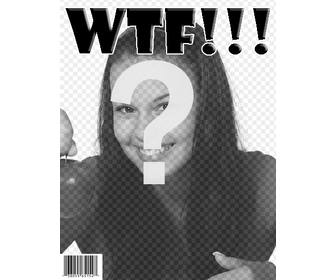 copertura wtf di scherzo che fare tua foto