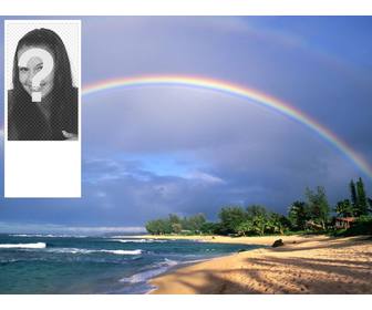 sfondi per twitter arcobaleno spiaggia di mettere il vostro foto online