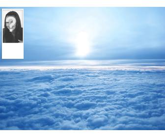 personalizzato twitter sfondo cielo le nuvole metti tua foto di esso