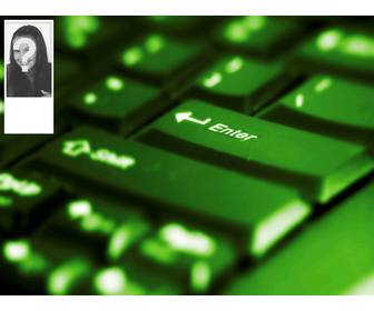 sfondo per twitter di tastiera illuminata dove si puo mettere tua foto in backgroun e ottenere il vostro sfondo personalizzato