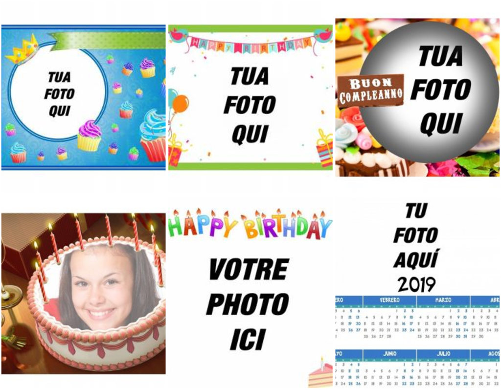  pagina 4/3 carte di compleanno 