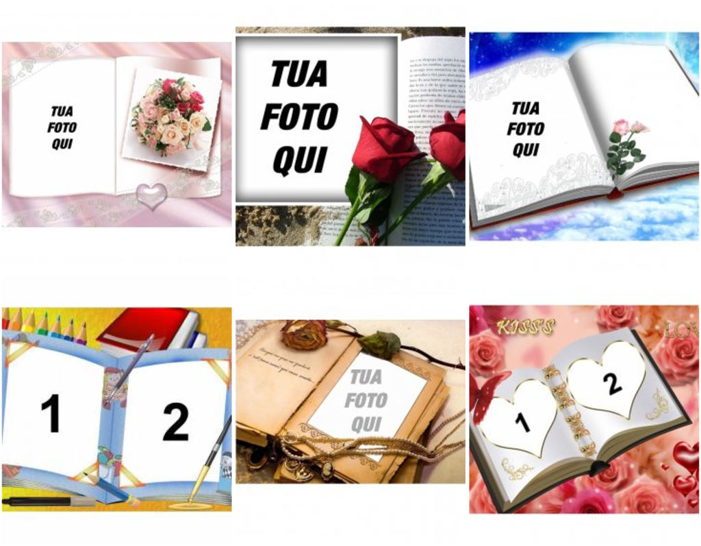 Crea effetto foto con l'aggiunta di una foto ad amare i libri