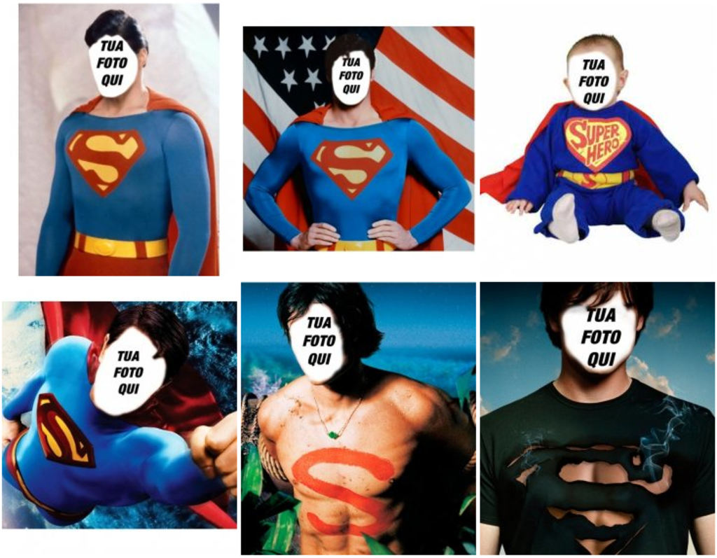 Effetti fotografici Superman a che fare con le vostre foto