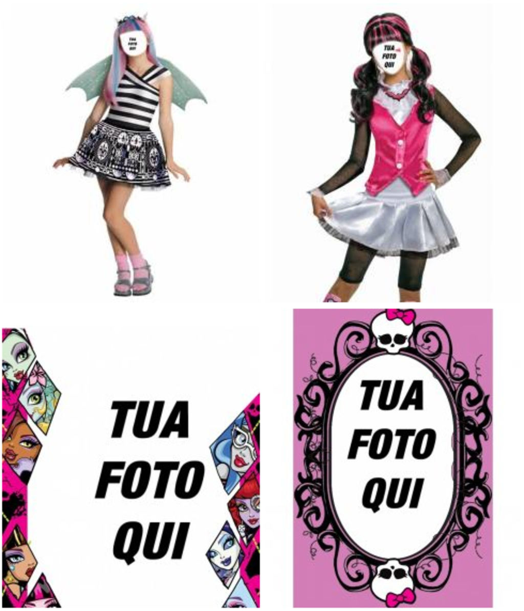 Effetti Monster High per aggiungere alle vostre foto.