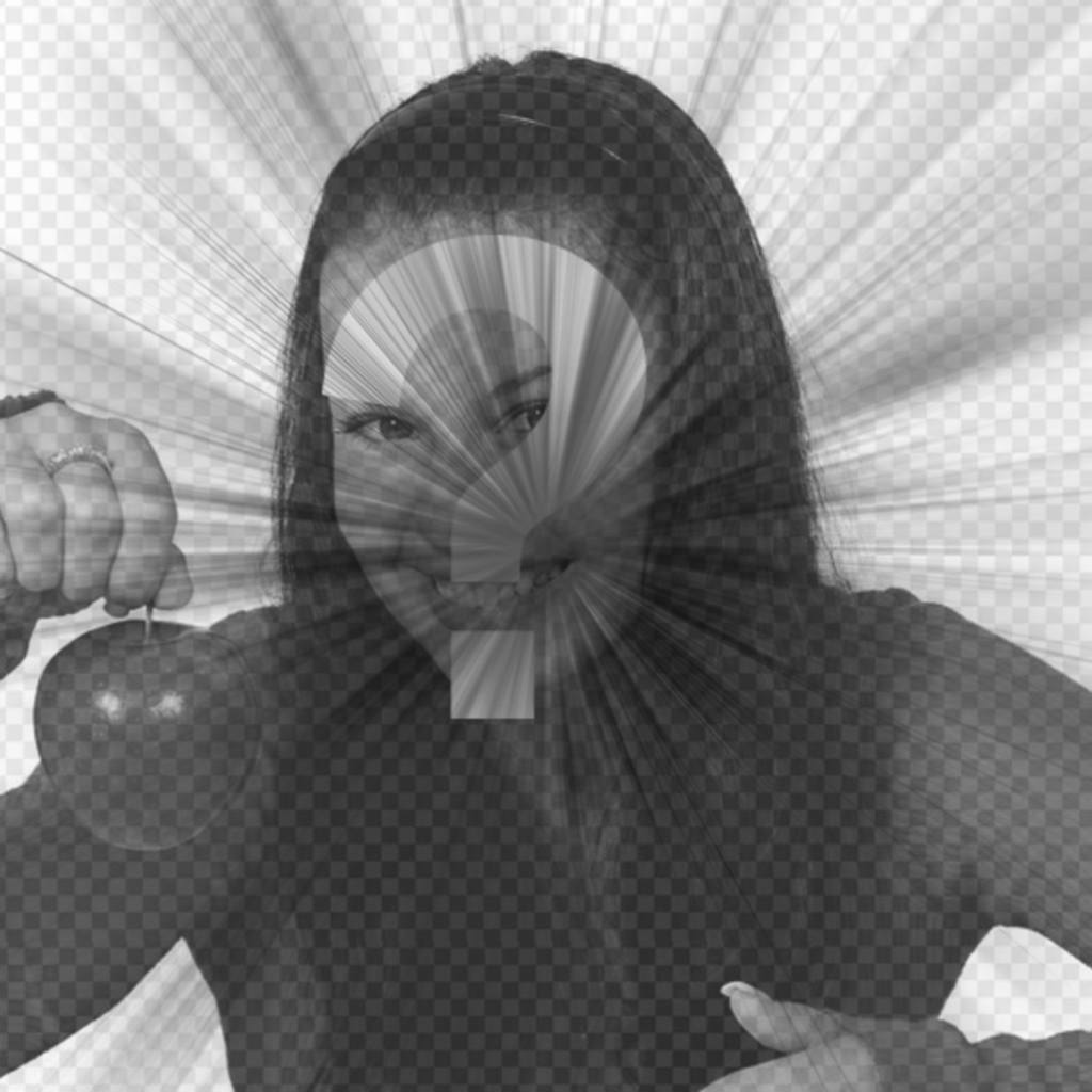 Filtro per immagini flash di luce in nero da fare..