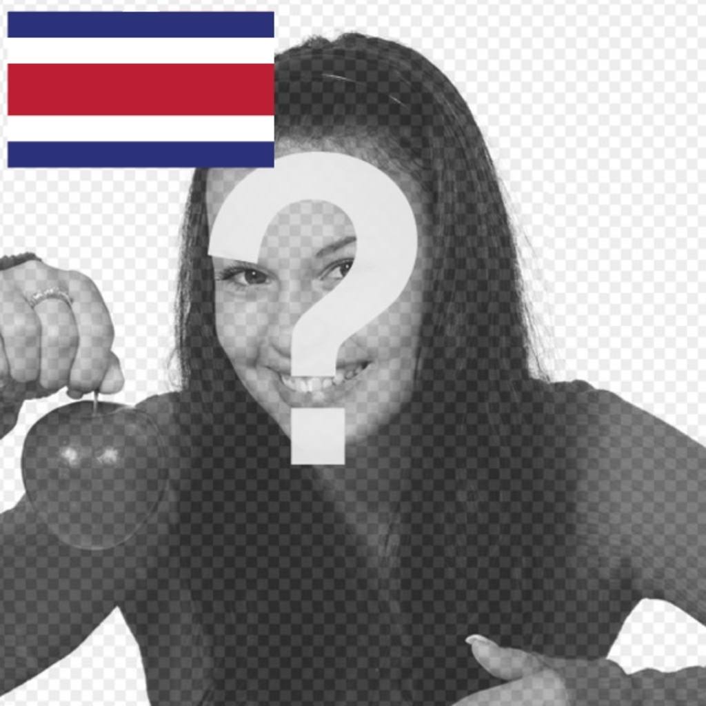 Decora il tuo avatar su twitter e facebook con la bandiera della Costa Rica e la tua foto e personalizzare il tuo profilo..