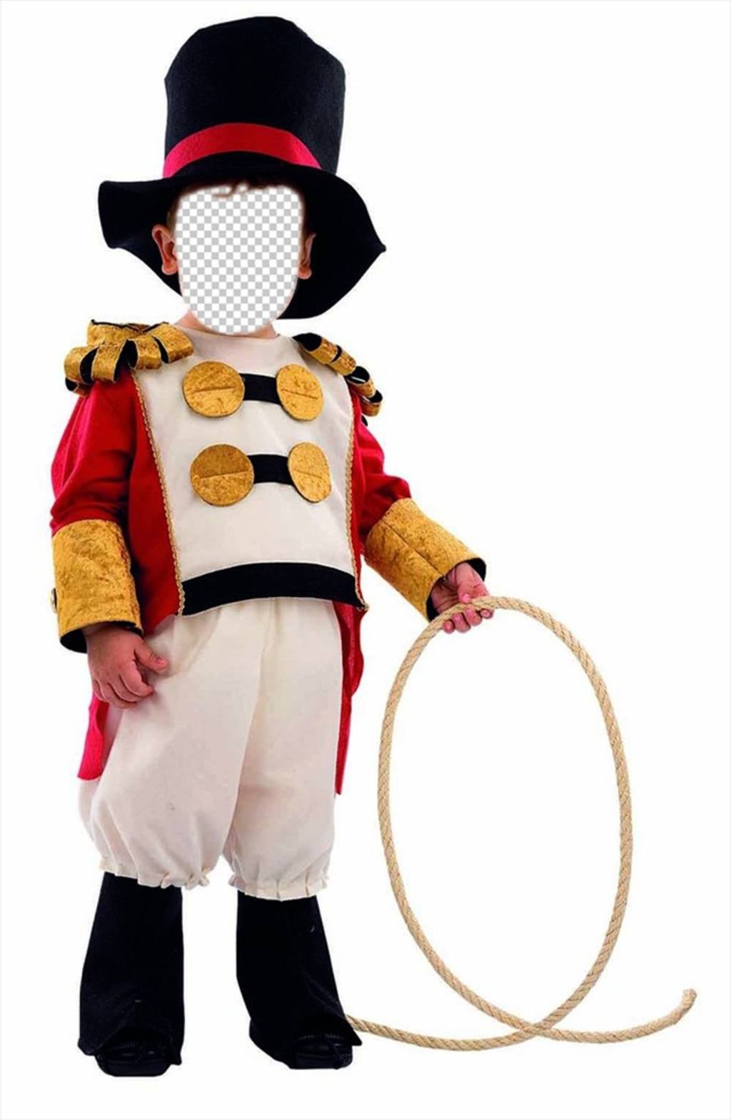 I bambini fotomontaggio di Lion Tamer di circo per modificare ..