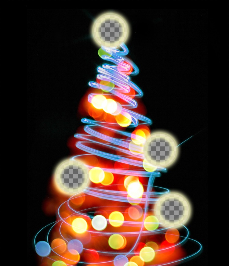 Albero Di Natale Trackidsp 006.Fotomontaggi E Cornici Per Natale Fotoeffetti