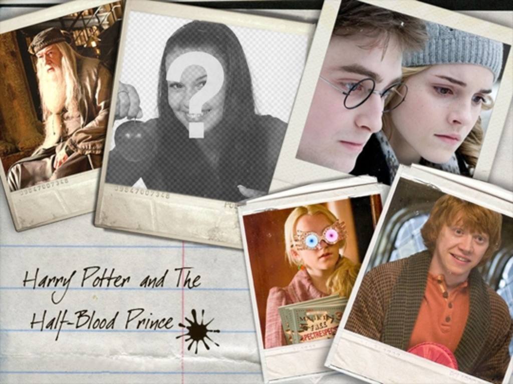 Metti la tua foto accanto ai protagonisti del film di Harry Potter: Hermione Granger, Ron Weasley... ..