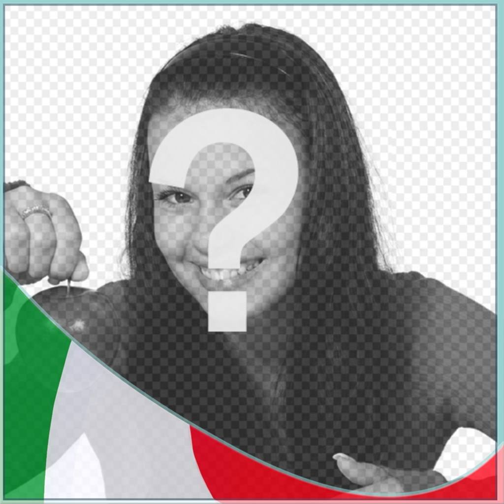 Montage di mettere i colori dItalia nella foto. ..