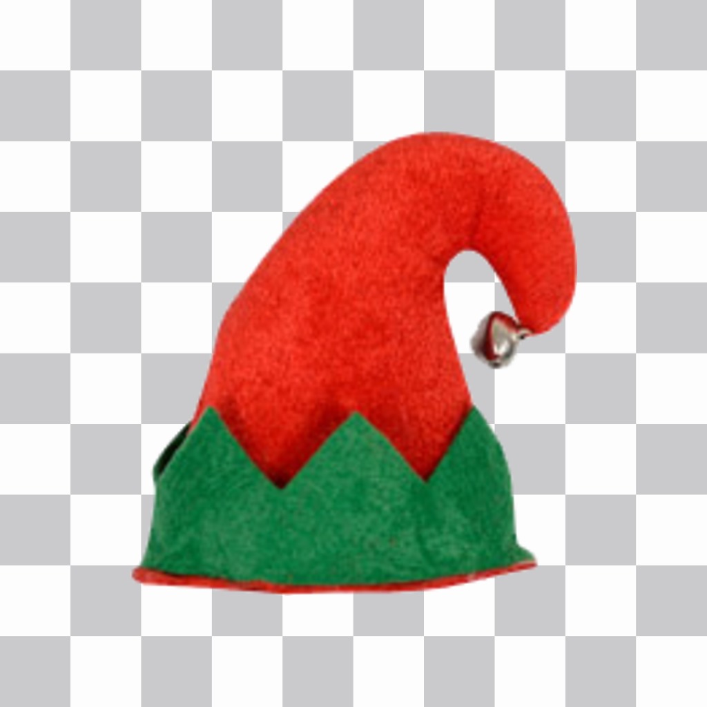 Metti un cappello da elfo con una campana sulla tua foto.   ..