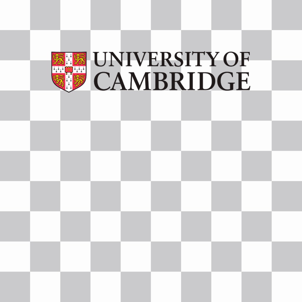 Adesivo con il logo dell Università di Cambridge ..