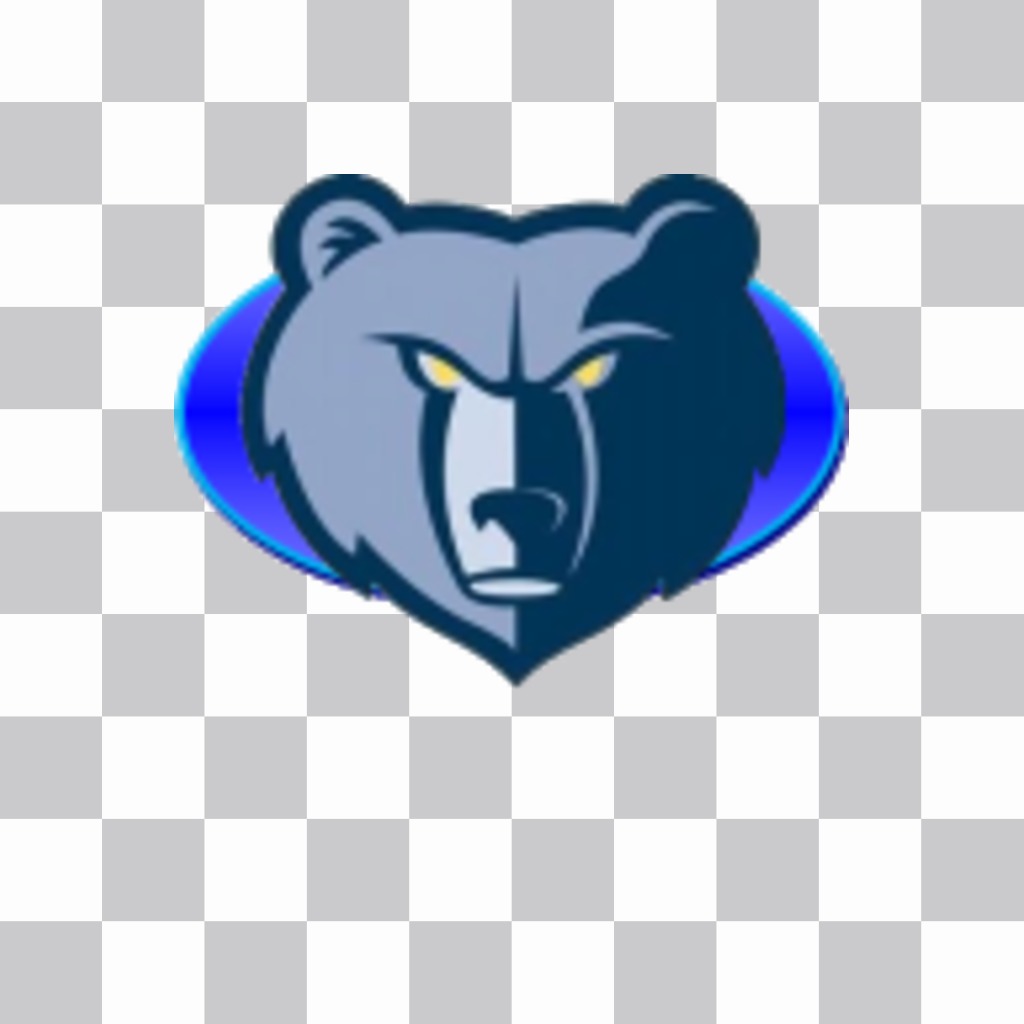 Adesivo logo dei Memphis Grizzlies. ..