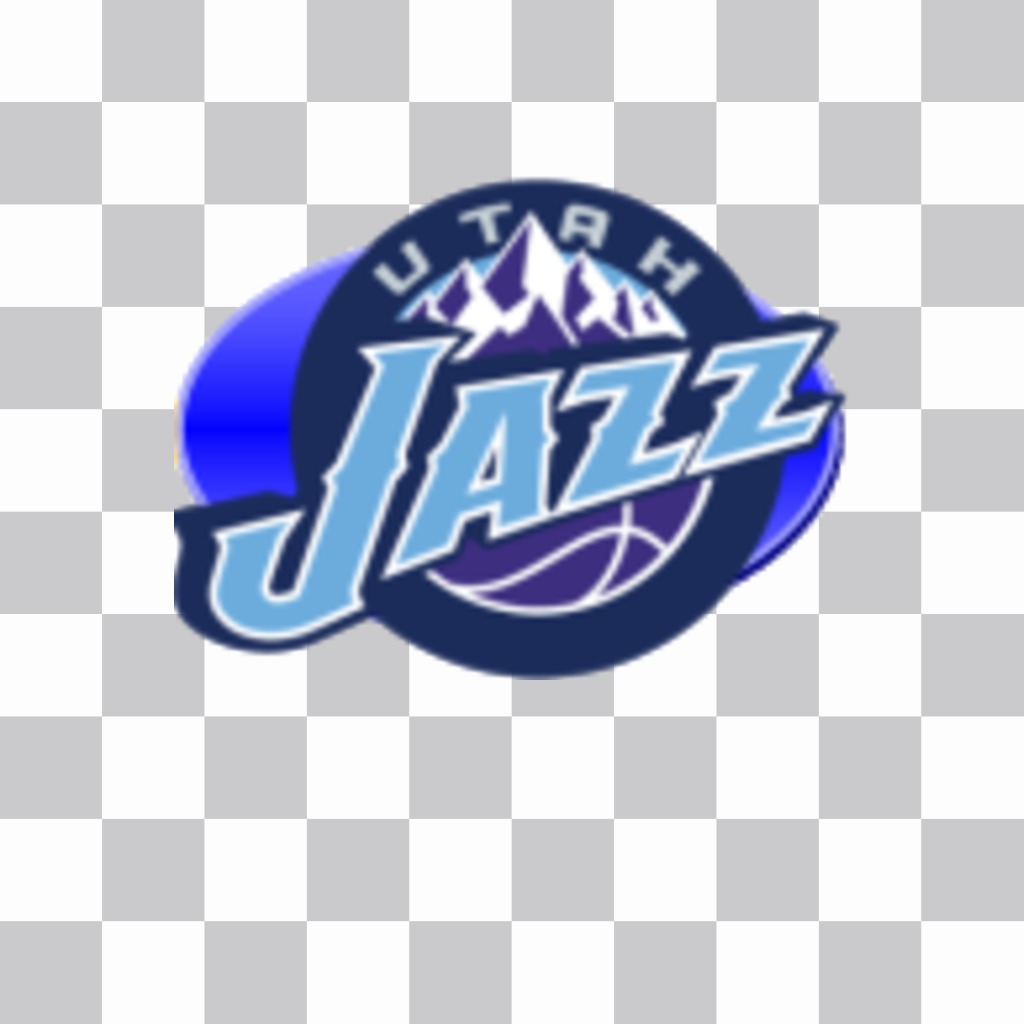 Adesivo con il logo della Utah Jazz. ..