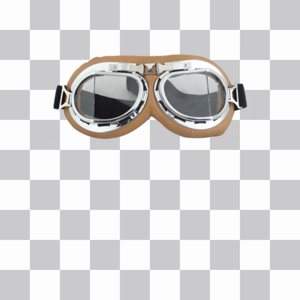Sticker di un paio di occhiali da sole aviator. 