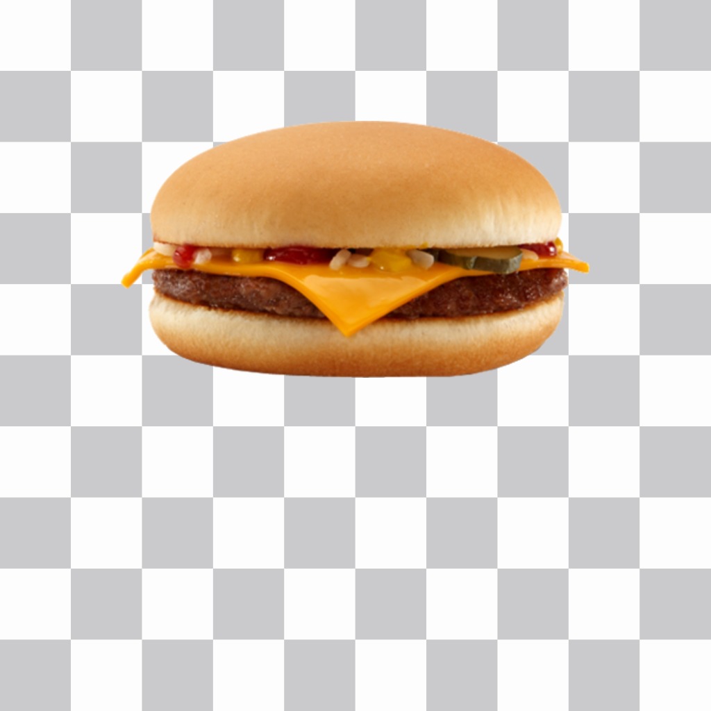 Sticker di un hamburger ..