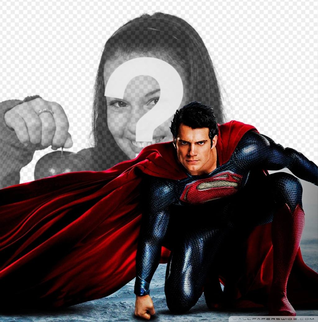 Mettere Superman nella foto ..