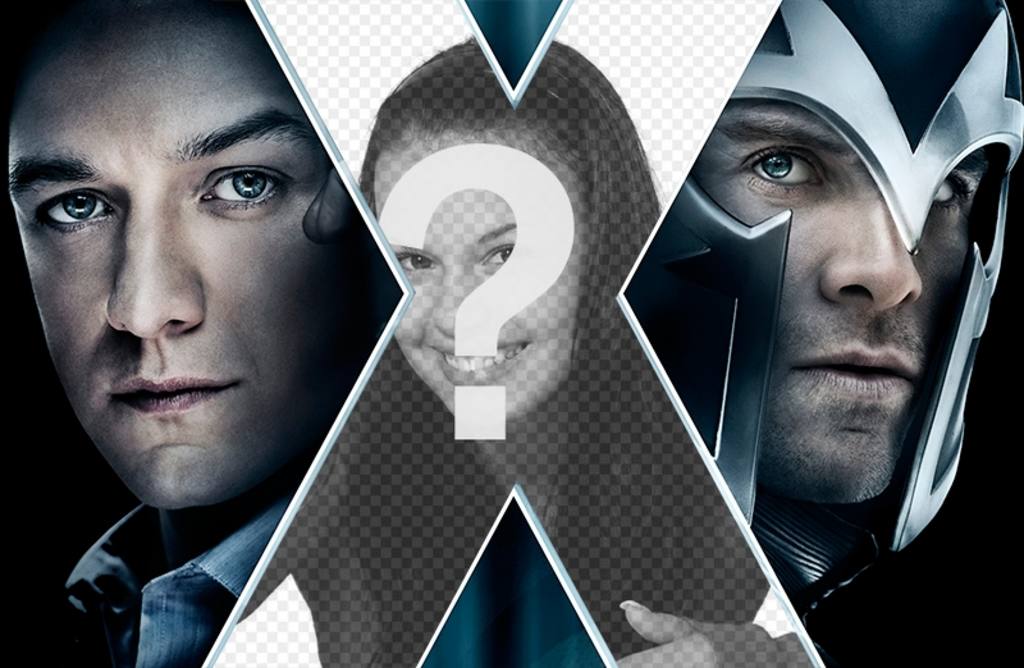 X-Men poster con la tua foto ..