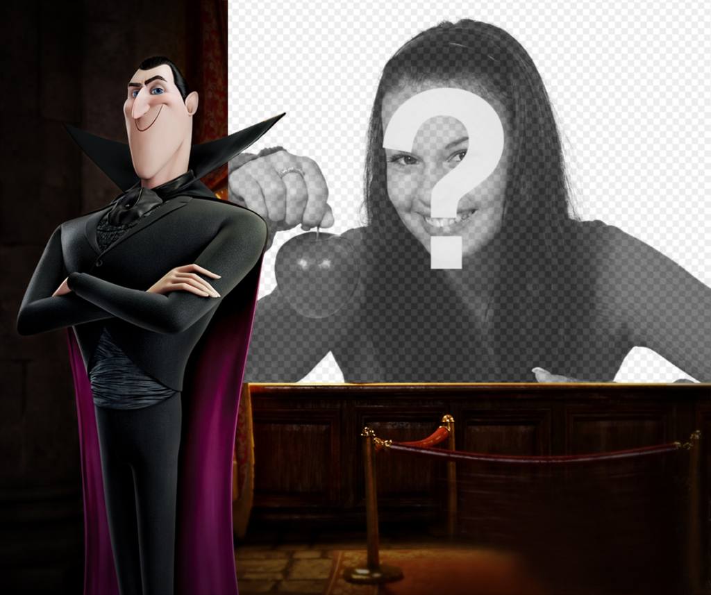 Effetto Foto di Dracula di Hotel Transylvania di caricare la tua foto. ..