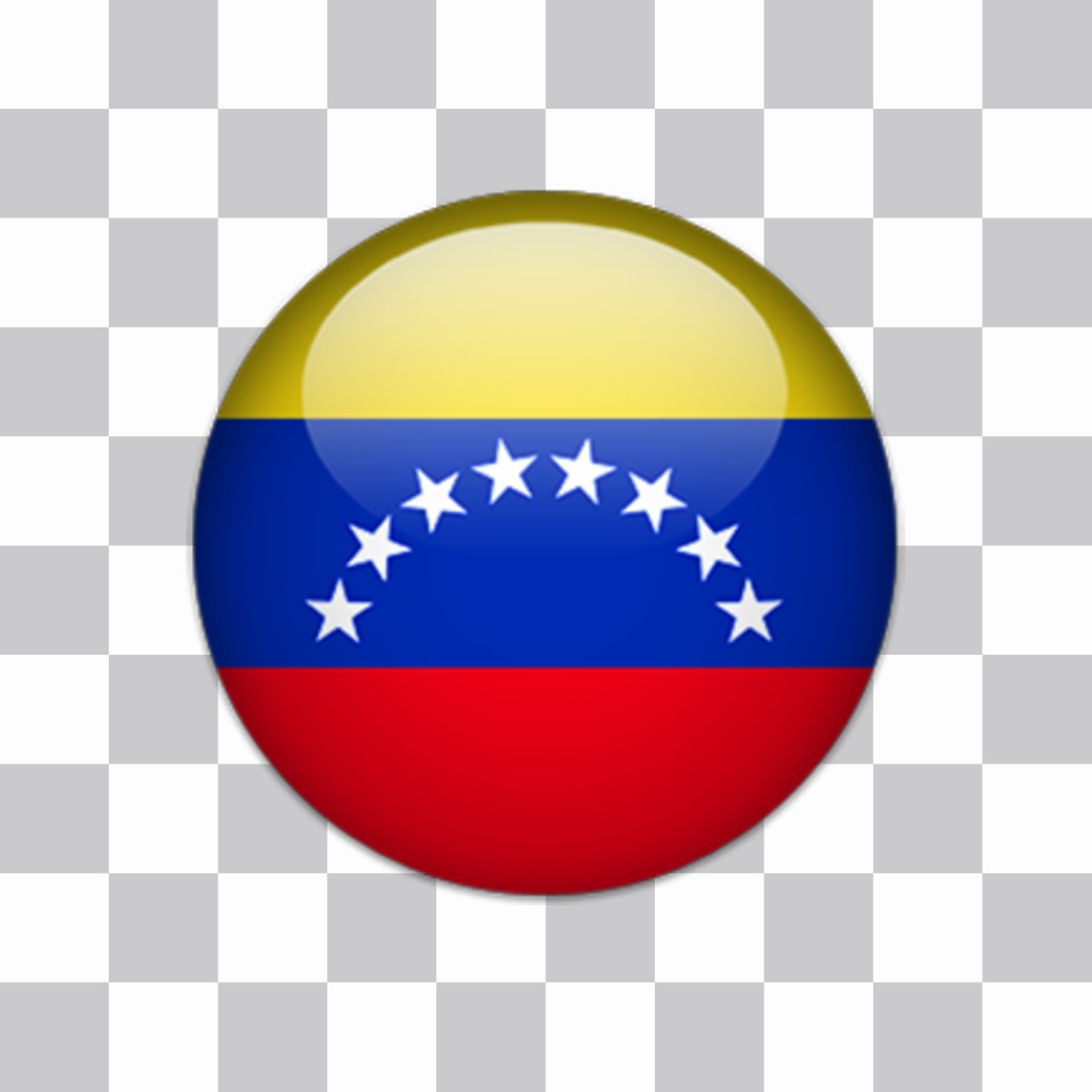 Sticker di un foglio con il Venezuela bandiera per le vostre foto ..