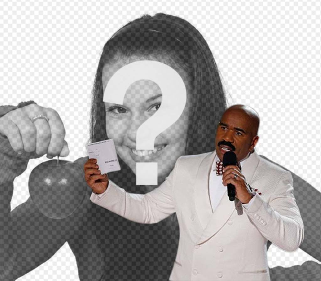 Effetto foto Meme di Steve Harvey caricare una foto ..