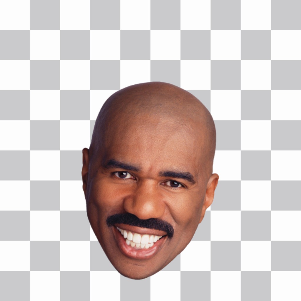 Sticker del volto di Steve Harvey a mettere su le immagini ..