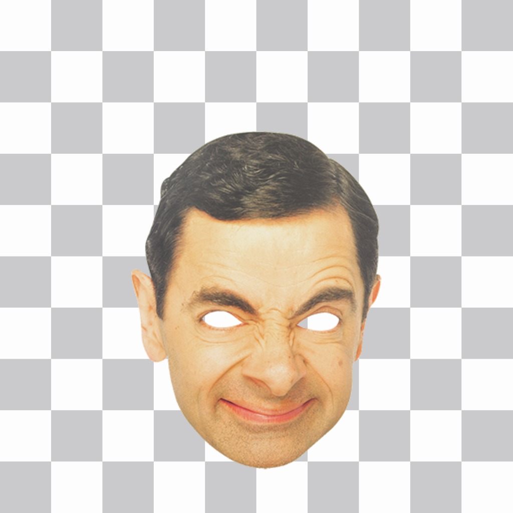 Indossare questo divertente maschera di Mr. Bean viso e per ..