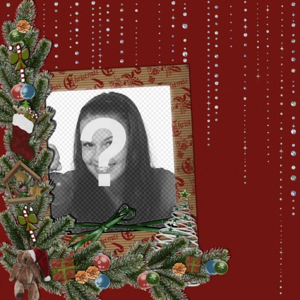Biglietti originali di Natale - Fotoeffetti