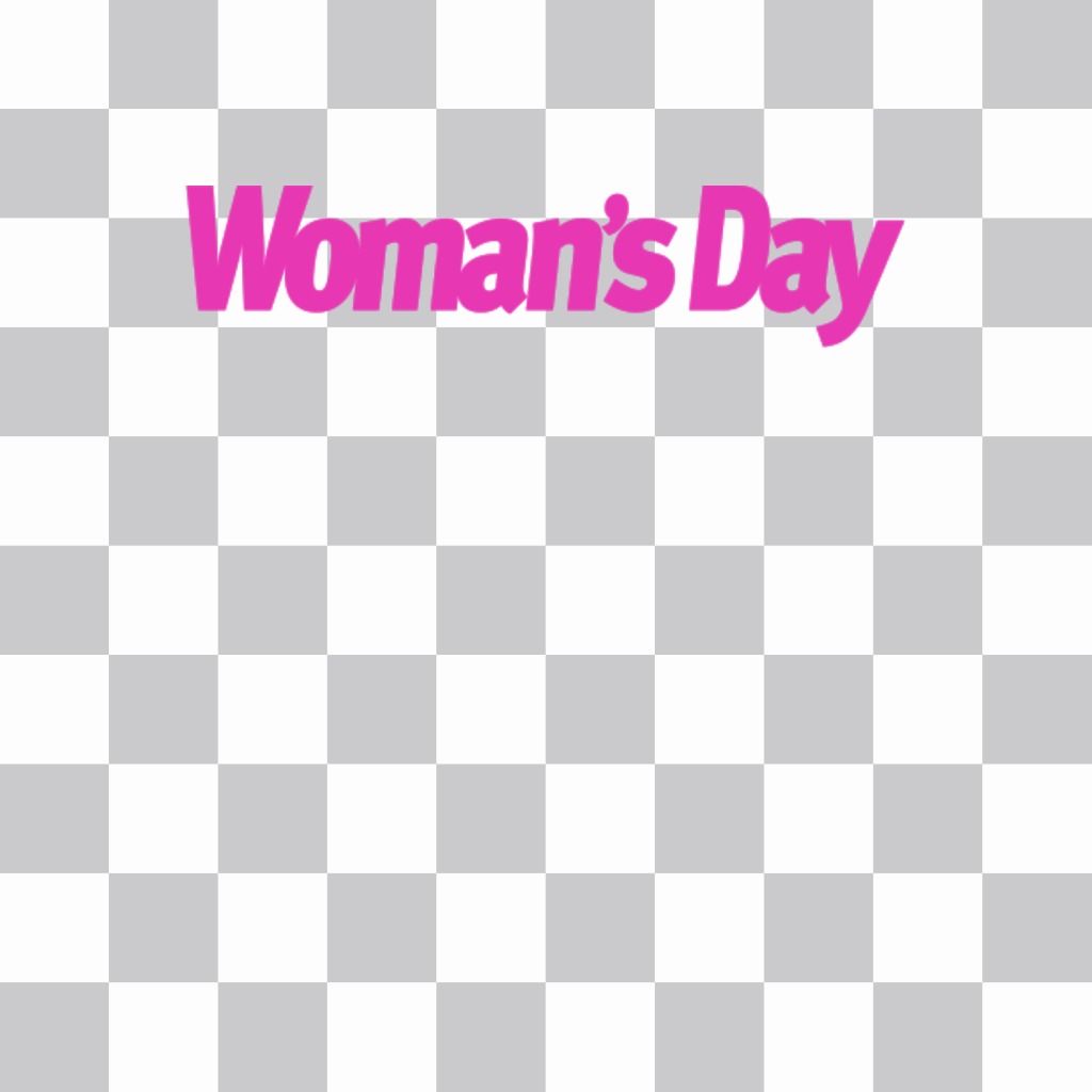 Sticker di Womans giorno per mettere su le immagini e celebrare ..