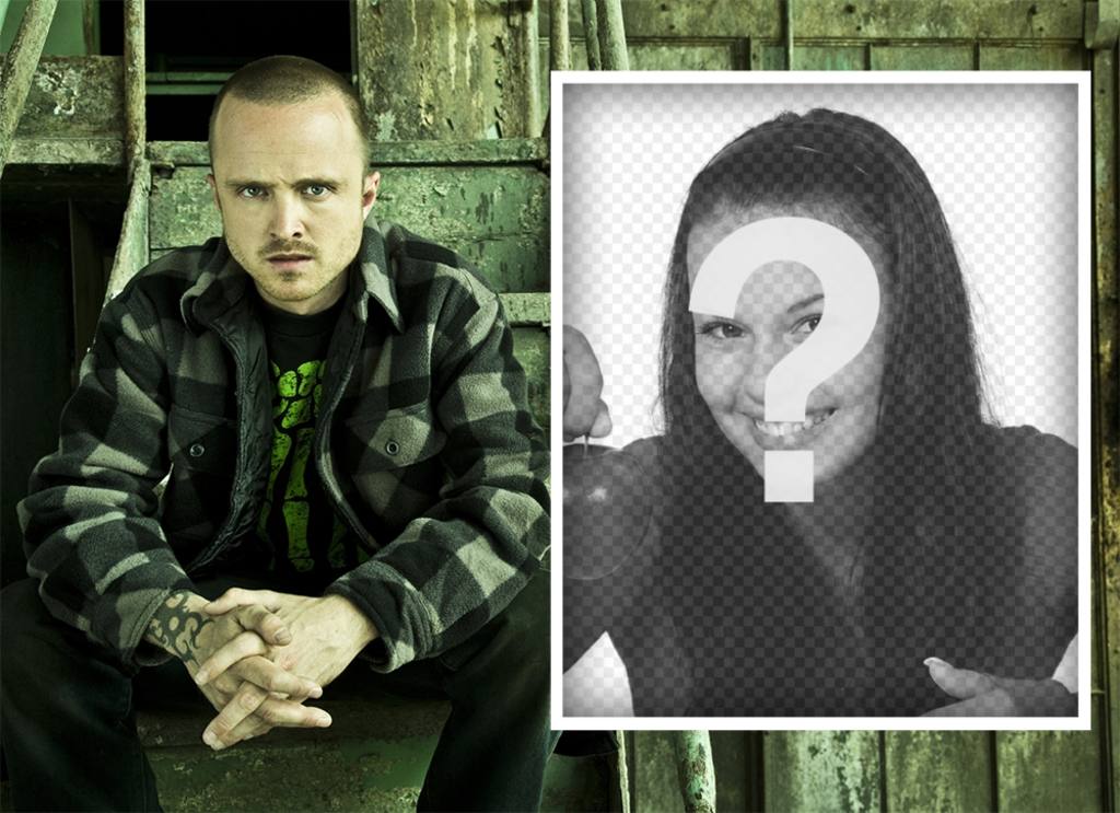 Modifica questo effetto con Jesse Pinkman di Breaking Bad ..