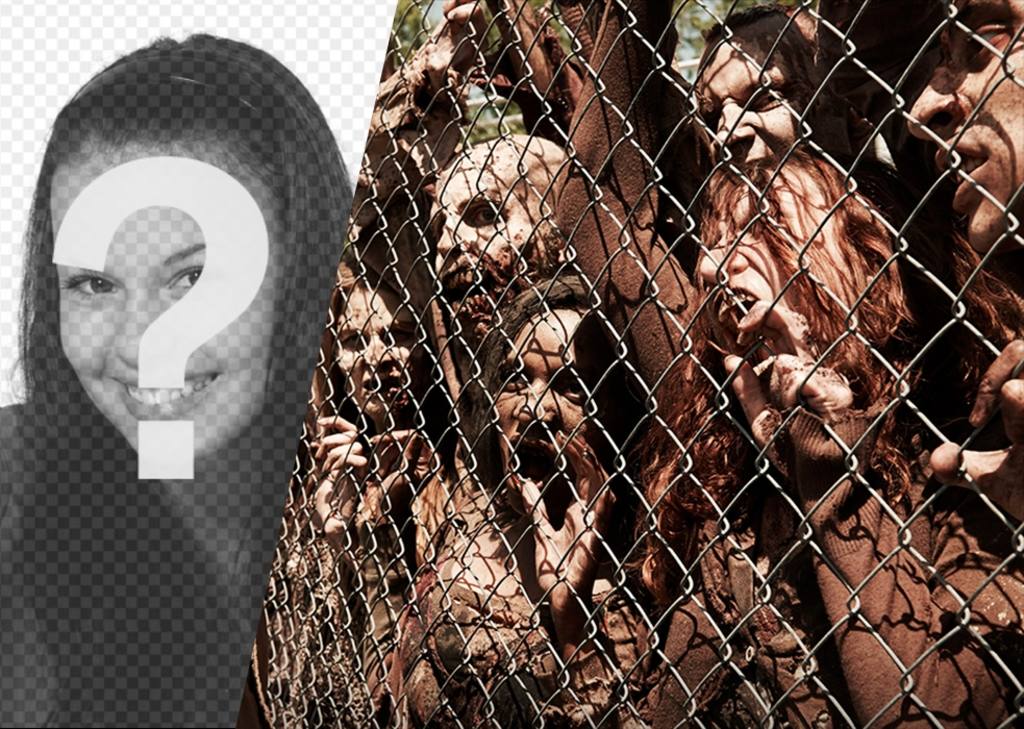 Se si vuole essere circondare con zombie poi caricare la tua foto qui ..