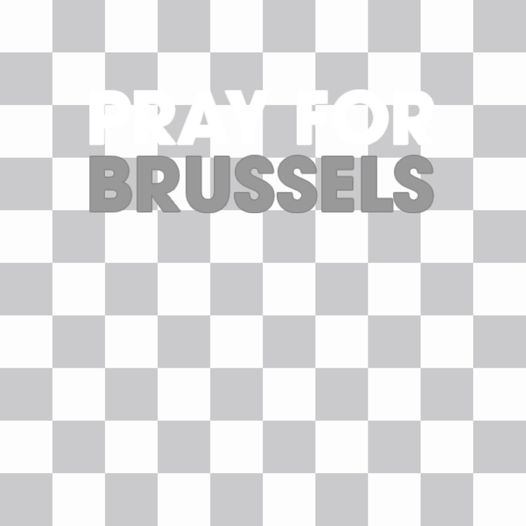 Dare il vostro sostegno a Bruxelles con ladesivo a mettere sul vostro effetto foto ..