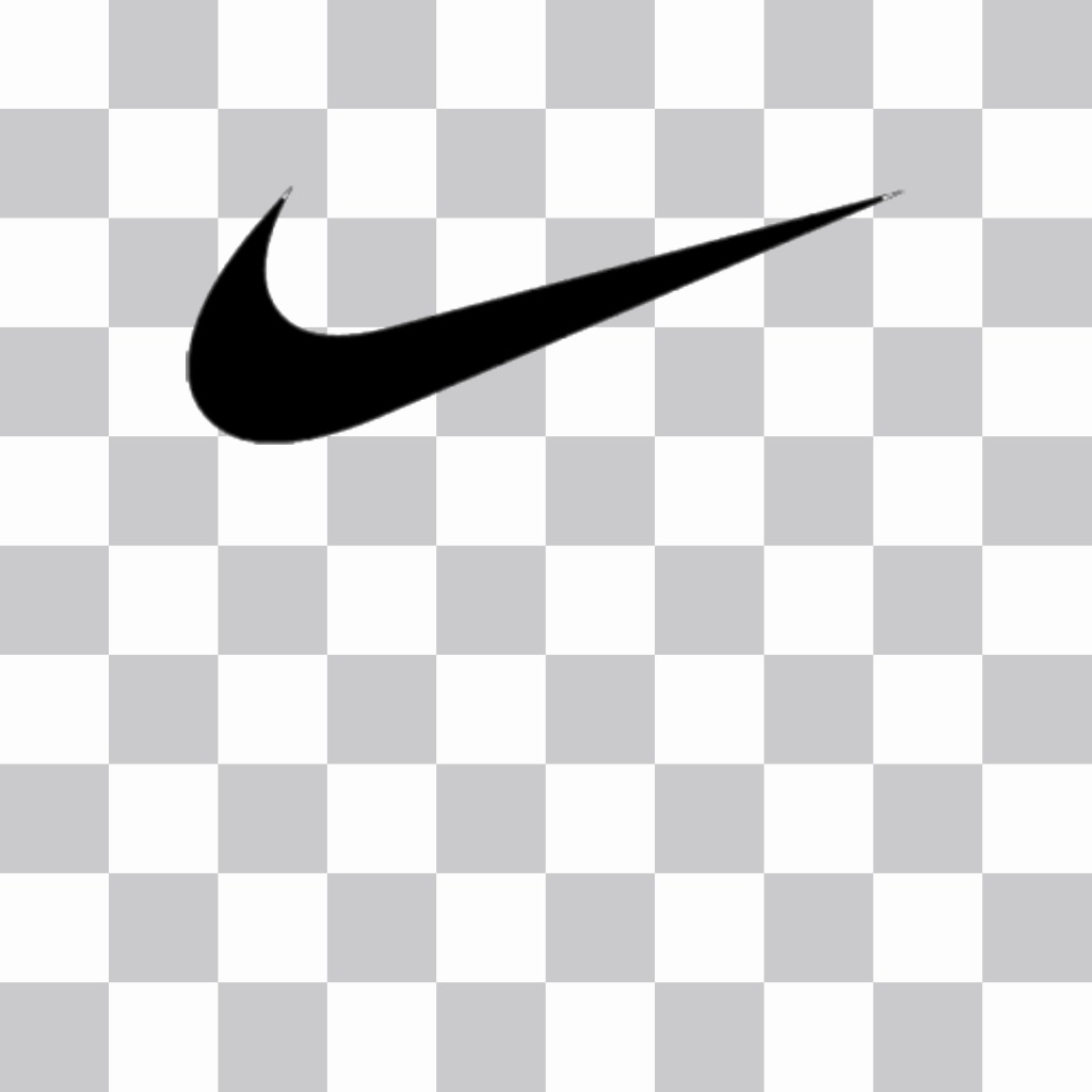 Adesivo gratis per incollare il logo NIKE sulle tue foto ..