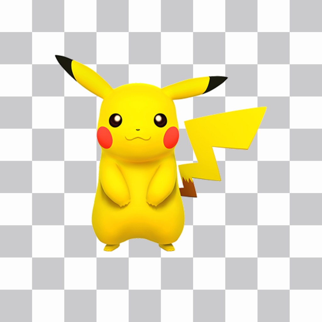 Pikachu sulle tue foto con questo effetto foto ..