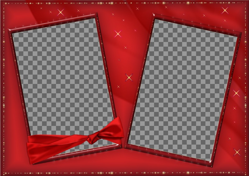 Valentine cartolina, bottoni rossi. Per mettere 2..