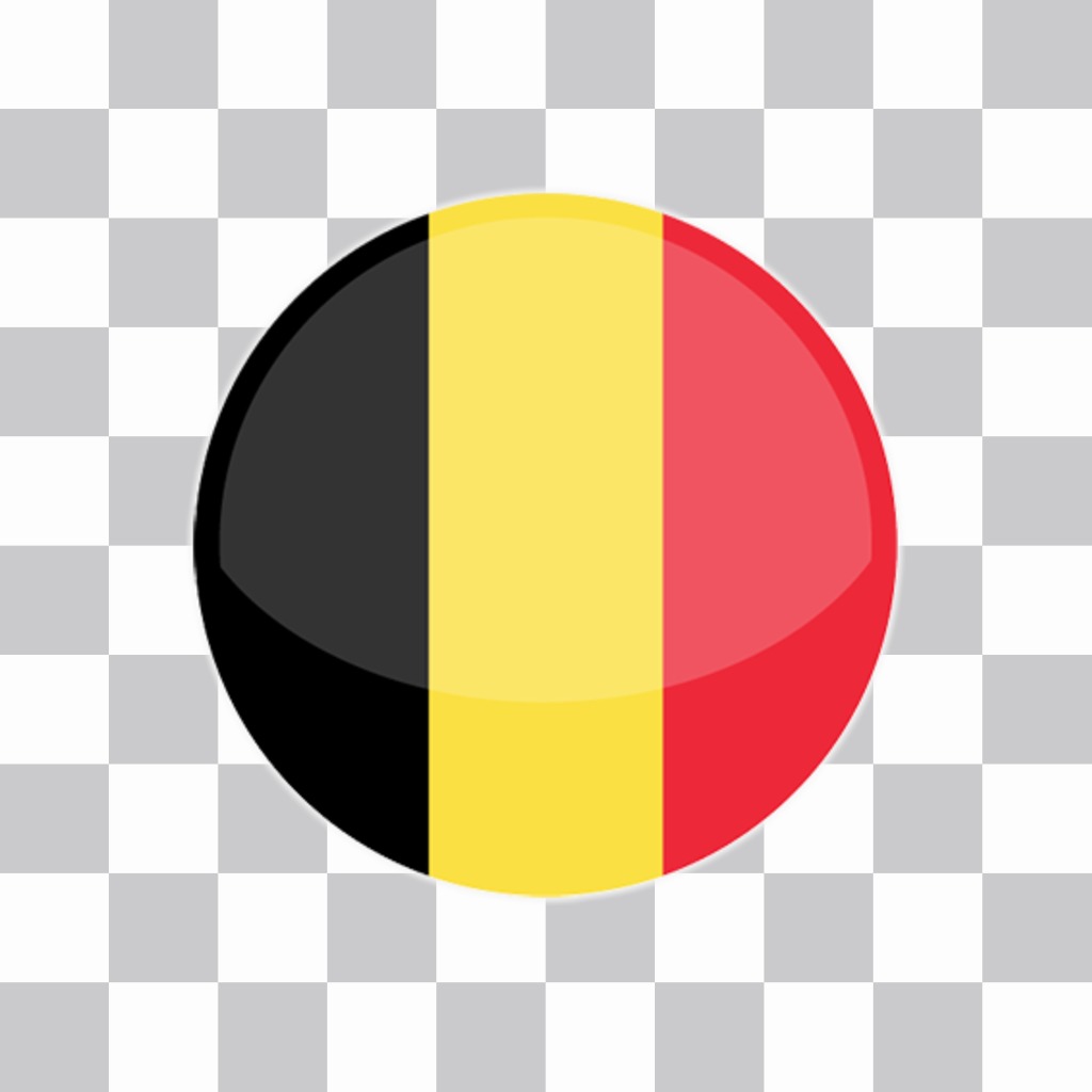 Pulsante di bandiera Belgio per decorare le foto gratis ..