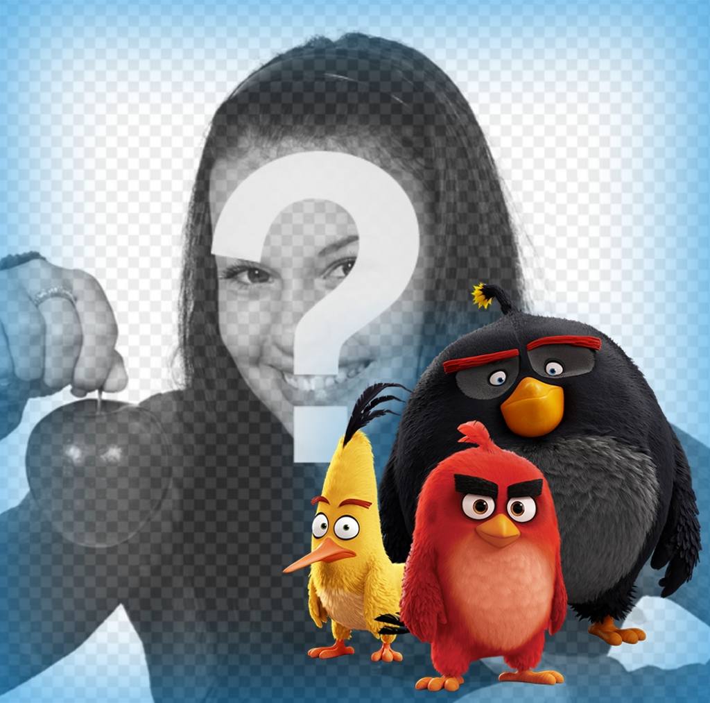 I personaggi di Angry Birds si accompagnano nelle tue foto con questo effetto ..