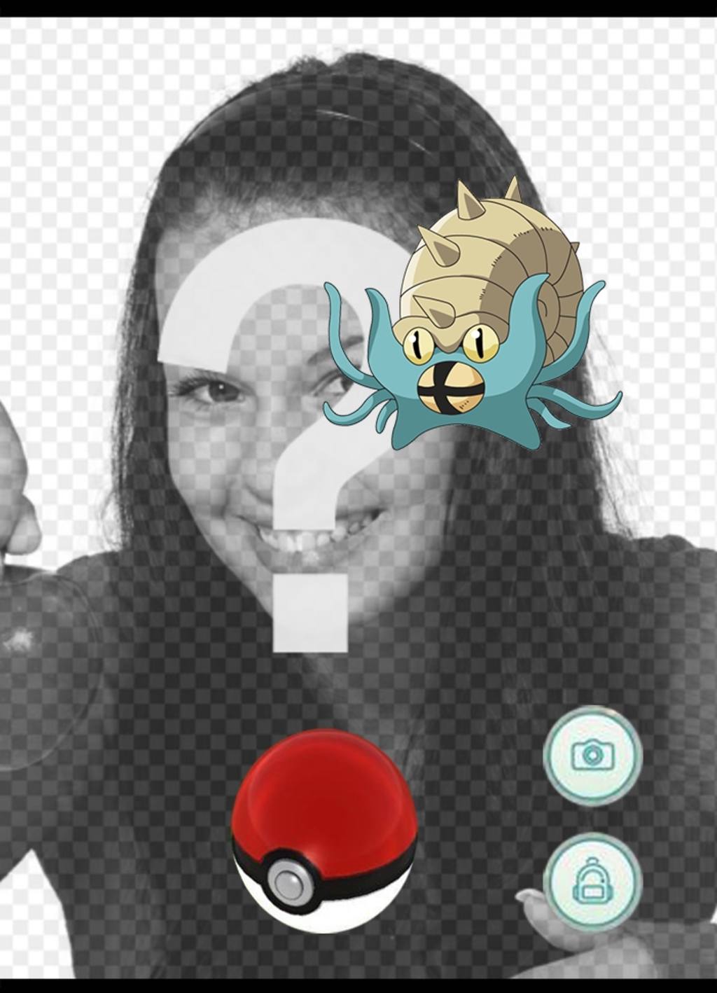 Caccia un Omastar con questo fotomontaggio di pokemon per la tua foto ..