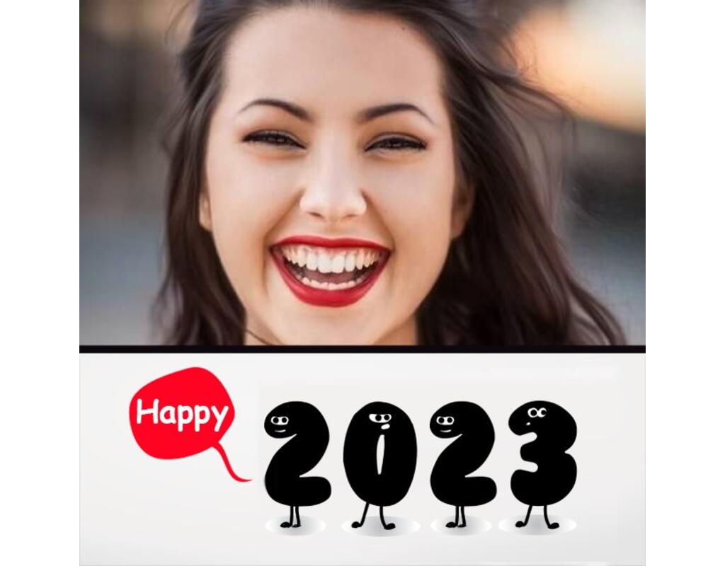 Biglietto online per congratularsi con il nuovo anno 2025 ..