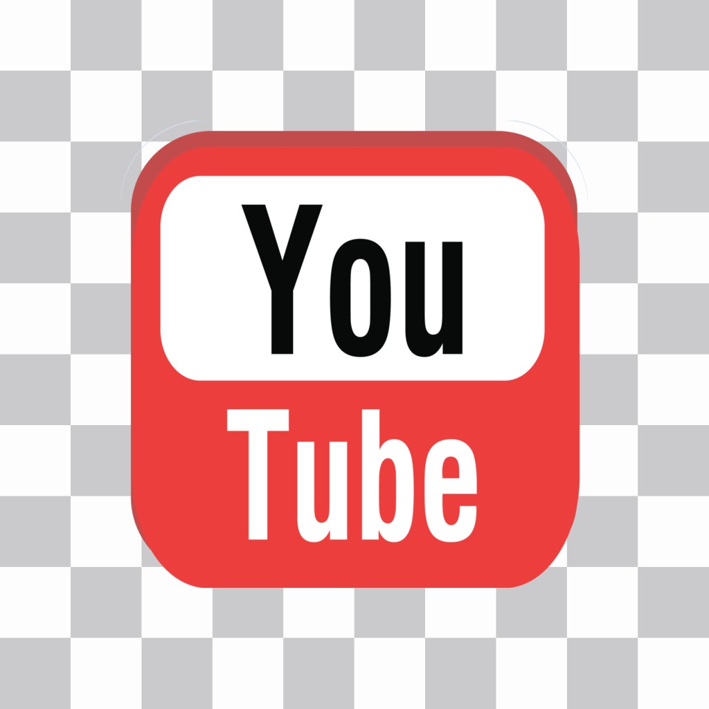 Youtube logo da inserire nella vostra foto ..